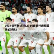 2014世界杯进球(2014世界杯进球最多的球员)
