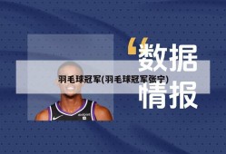 羽毛球冠军(羽毛球冠军张宁)