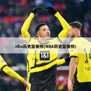 nba历史篮板榜(NBA历史篮板榜)