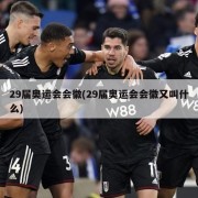 29届奥运会会徽(29届奥运会会徽又叫什么)
