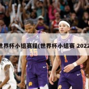 世界杯小组赛程(世界杯小组赛 2022)