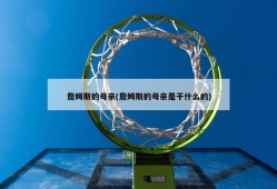 詹姆斯的母亲(詹姆斯的母亲是干什么的)