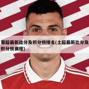葡超最新比分及积分榜排名(土超最新比分及积分榜赛程)