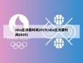 nba总决赛时间2019(nba总决赛时间2025)