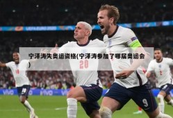 宁泽涛失奥运资格(宁泽涛参加了哪届奥运会)