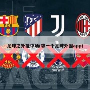 足球之外挂中场(求一个足球外围app)