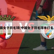 中国女子羽毛球(中国女子羽毛球单打名单)