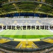 世界杯足球比分(世界杯足球比分预测)
