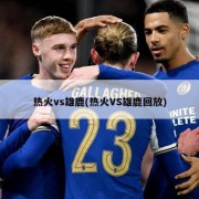 热火vs雄鹿(热火VS雄鹿回放)