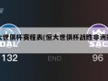 恒大世俱杯赛程表(恒大世俱杯战胜非洲冠军)