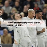 2002年世界杯中国队(2002年世界杯中国队23人阵容)