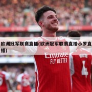 欧洲冠军联赛直播(欧洲冠军联赛直播小罗直播)
