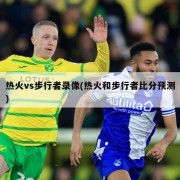 热火vs步行者录像(热火和步行者比分预测)