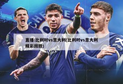 直播:比利时vs意大利(比利时vs意大利精彩回放)