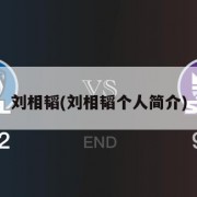 刘相韬(刘相韬个人简介)