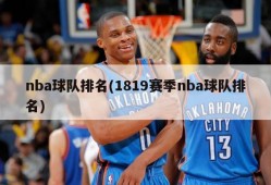 nba球队排名(1819赛季nba球队排名)