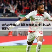 热火vs马刺总决赛第七场(热火对马刺总决赛第七)