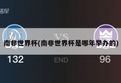 南非世界杯(南非世界杯是哪年举办的)