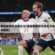 葡超联赛积分榜比分(葡超联赛积分榜比分查询最新)