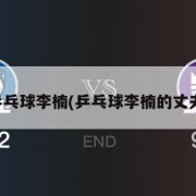 乒乓球李楠(乒乓球李楠的丈夫)