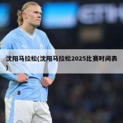 沈阳马拉松(沈阳马拉松2025比赛时间表)