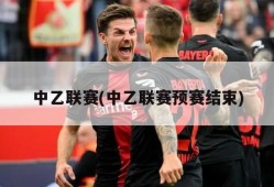 中乙联赛(中乙联赛预赛结束)