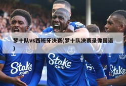 梦十队vs西班牙决赛(梦十队决赛录像国语)