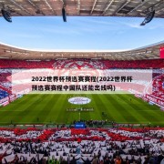 2022世界杯预选赛赛程(2022世界杯预选赛赛程中国队还能出线吗)