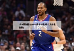 nba得分排名(nba得分排名榜个人排名最新)