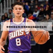 世界杯排名榜(世界杯排名榜最新排名榜)