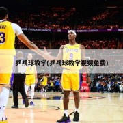 乒乓球教学(乒乓球教学视频免费)