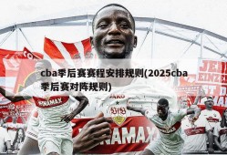 cba季后赛赛程安排规则(2025cba季后赛对阵规则)