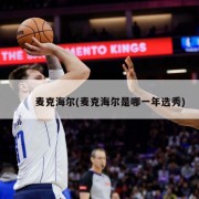 　　麦克海尔(麦克海尔是哪一年选秀)