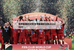 荷甲联赛积分榜(荷甲联赛积分榜20222023)