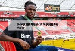 2016欧洲杯开幕式(2016欧洲杯开幕式在哪)