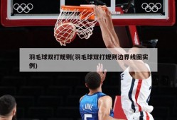 羽毛球双打规则(羽毛球双打规则边界线图实例)