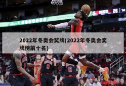 2022年冬奥会奖牌(2022年冬奥会奖牌榜前十名)