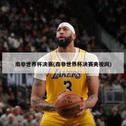 南非世界杯决赛(南非世界杯决赛央视网)