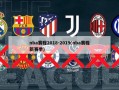 nba赛程2018-2019(nba赛程新赛季)